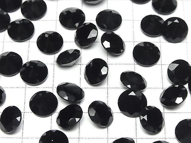 [Video] Onyx AAA Loose Stone Round Faceted 10x10mm 2pcs