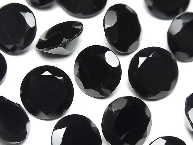 [Video] Onyx AAA Loose Stone Round Faceted 12x12mm 1pc