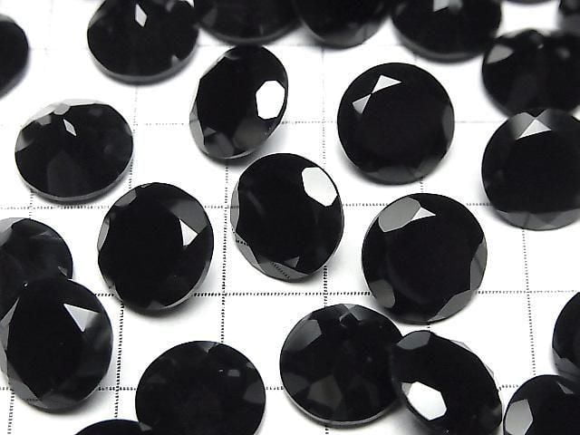 [Video] Onyx AAA Loose Stone Round Faceted 12x12mm 1pc