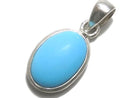 [Video][One of a kind] Kingman Turquoise AAA- Pendant Silver925 NO.94