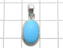 [Video][One of a kind] Kingman Turquoise AAA- Pendant Silver925 NO.94