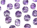 [Video] High Quality Amethyst AAA Loose Stone Round Star Faceted Fancy 6x6mm 2pcs