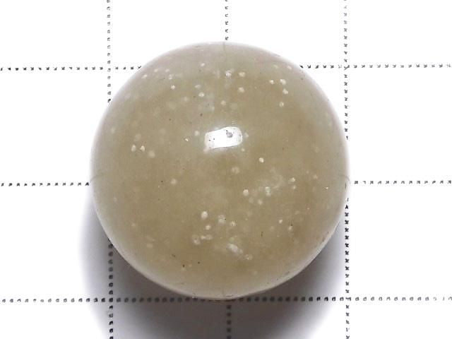 [Video][One of a kind] Libyan Desert Glass Sphere, Round 20.8mm 1pc NO.13