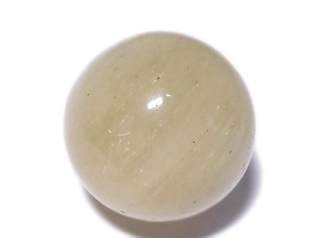 [Video][One of a kind] Libyan Desert Glass Sphere, Round 21.9mm 1pc NO.14