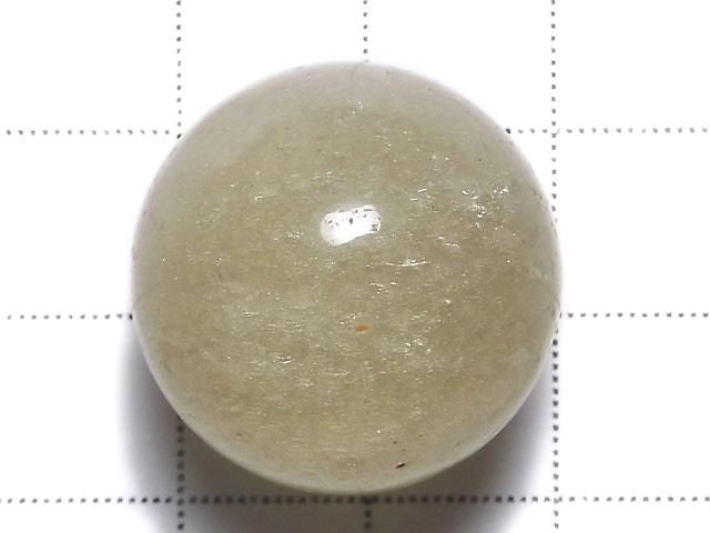 [Video][One of a kind] Libyan Desert Glass Sphere, Round 22mm 1pc NO.18