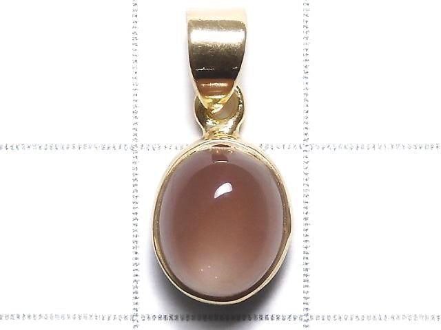 [Video][One of a kind] High Quality Oregon Sunstone AAA Pendant 18KGP NO.36