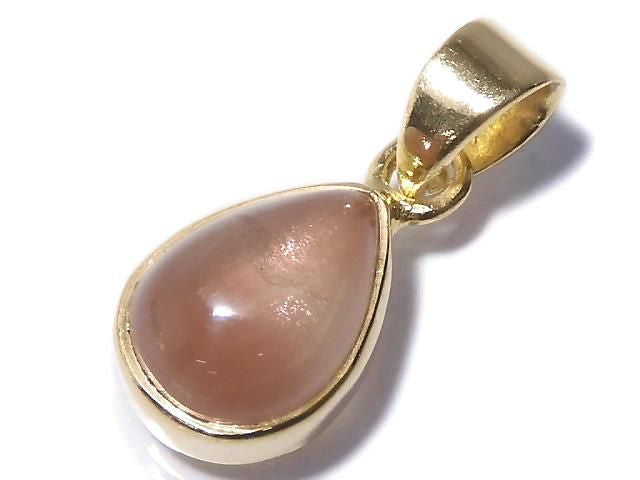 [Video][One of a kind] High Quality Oregon Sunstone AAA Pendant 18KGP NO.37