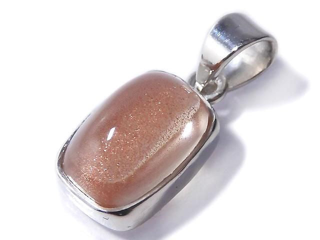 [Video][One of a kind] High Quality Oregon Sunstone AAA Pendant Silver925 NO.44