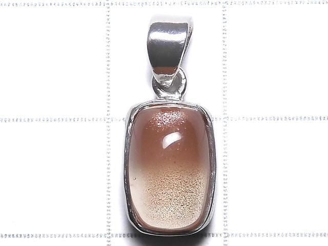 [Video][One of a kind] High Quality Oregon Sunstone AAA Pendant Silver925 NO.44