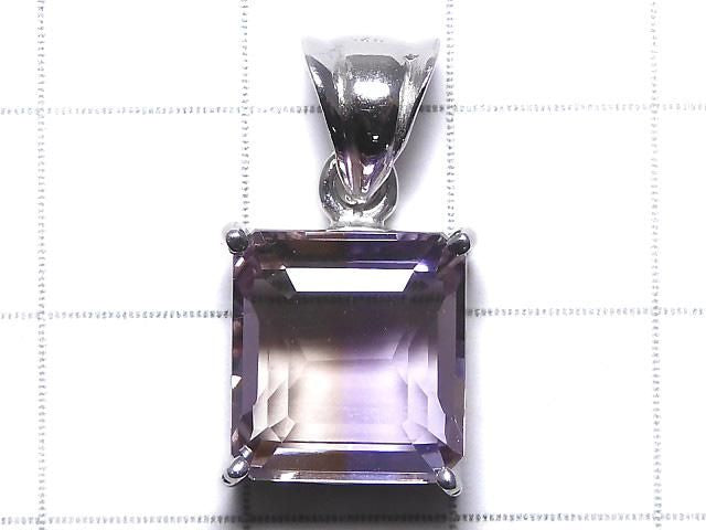 [Video][One of a kind] High Quality Ametrine AAA Faceted Pendant Silver925 NO.150