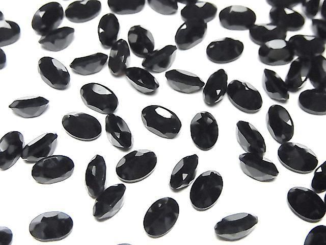 [Video] Onyx AAA Loose Stone Oval Faceted 6x4mm 10pcs