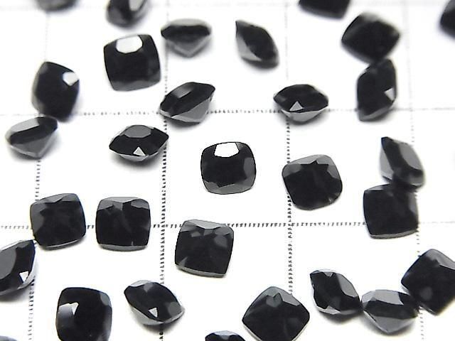 [Video] Onyx AAA Loose Stone Square Faceted 4x4mm 10pcs
