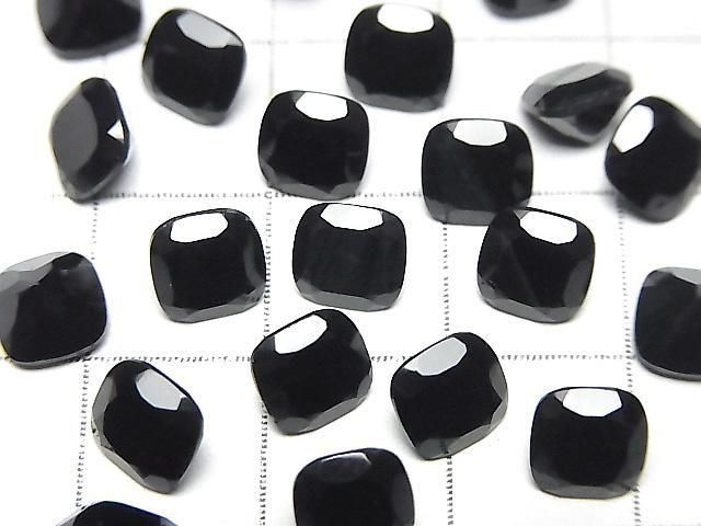 [Video] Onyx AAA Loose Stone Square Faceted 6x6mm 5pcs