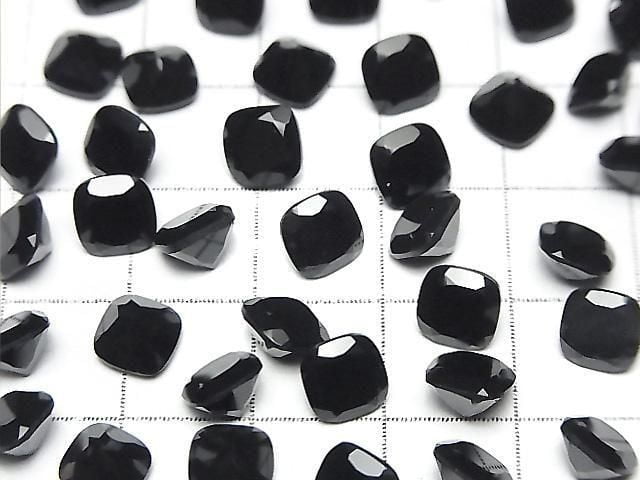 [Video] Onyx AAA Loose Stone Square Faceted 6x6mm 5pcs