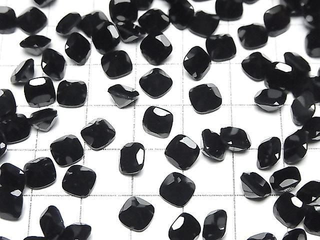 [Video] Onyx AAA Loose Stone Square Faceted 6x6mm 5pcs