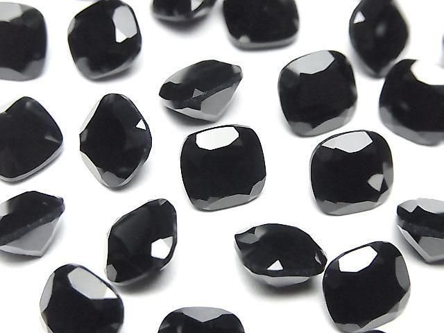 [Video] Onyx AAA Loose Stone Square Faceted 8x8mm 2pcs