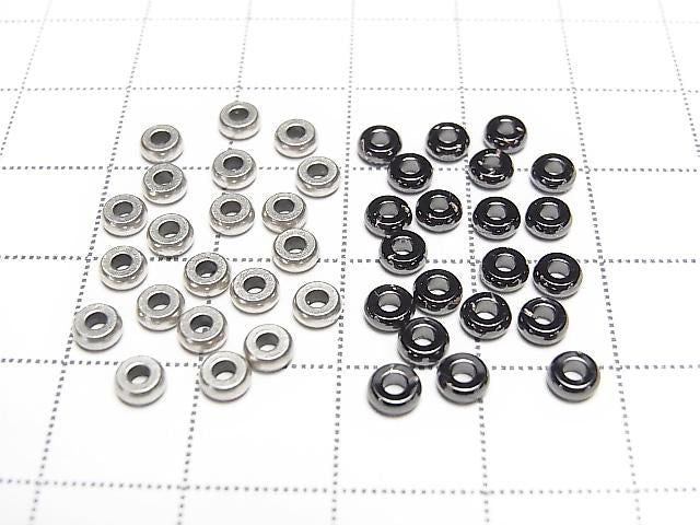 Metal parts Rondelle 4x4x1.5mm 20pcs