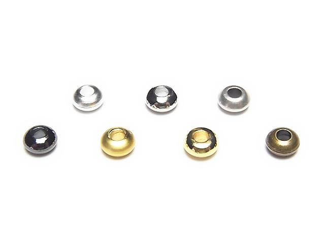 Metal parts Rondelle 4x4x2mm 20pcs