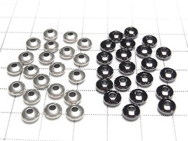 Metal parts Rondelle 6x6x3mm 20pcs