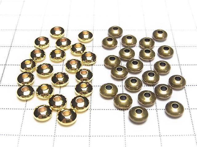 Metal parts Rondelle 6x6x3mm 20pcs