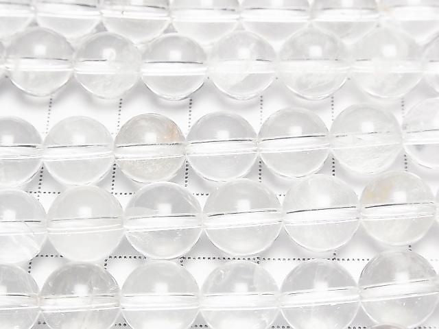 [Video] Crystal Quartz AA++ Round 10mm 1strand beads (approx. 15 inches/37 cm)