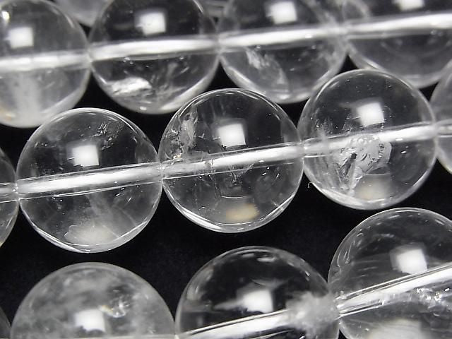 [Video] Crystal Quartz AA++ Round 14mm half or 1strand beads (approx. 15 inches/37 cm)