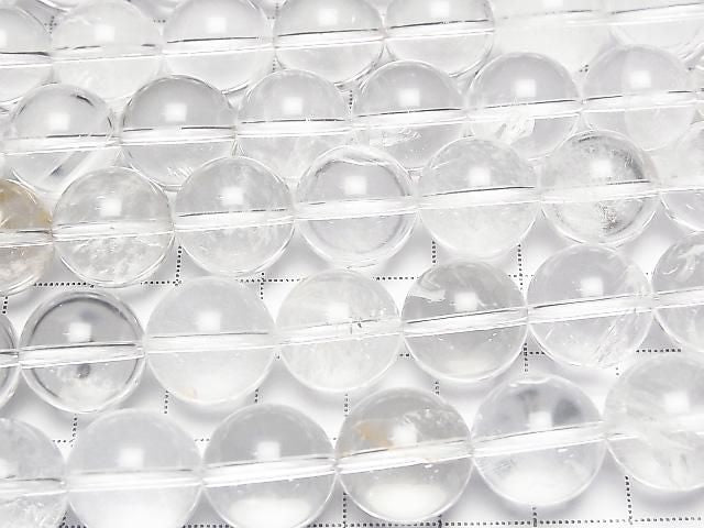 [Video] Crystal Quartz AA++ Round 14mm half or 1strand beads (approx. 15 inches/37 cm)