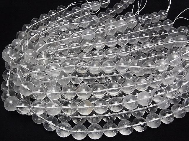 [Video] Crystal Quartz AA++ Round 14mm half or 1strand beads (approx. 15 inches/37 cm)
