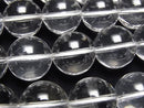 [Video] Crystal Quartz AAA- Round 14mm half or 1strand beads (approx. 15 inches/37 cm)