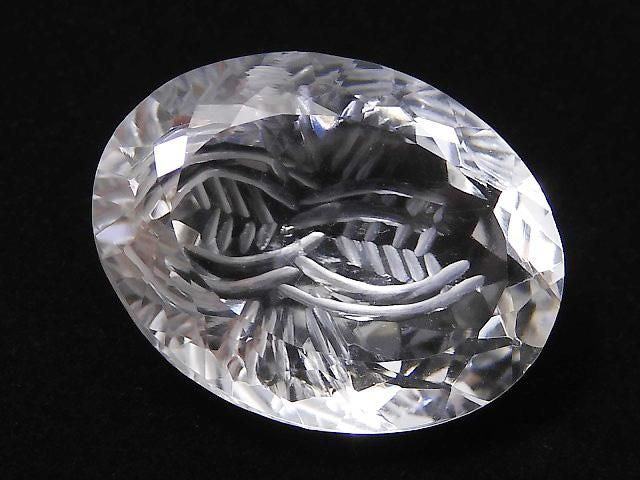 [Video][One of a kind] High Quality Crystal AAA Loose Stone Carved Faceted 1pc NO.2