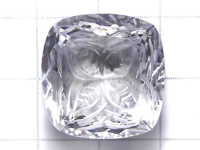 [Video][One of a kind] High Quality Crystal AAA Loose Stone Carved Faceted 1pc NO.3
