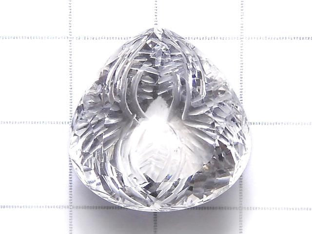 [Video][One of a kind] High Quality Crystal AAA Loose Stone Carved Faceted 1pc NO.4