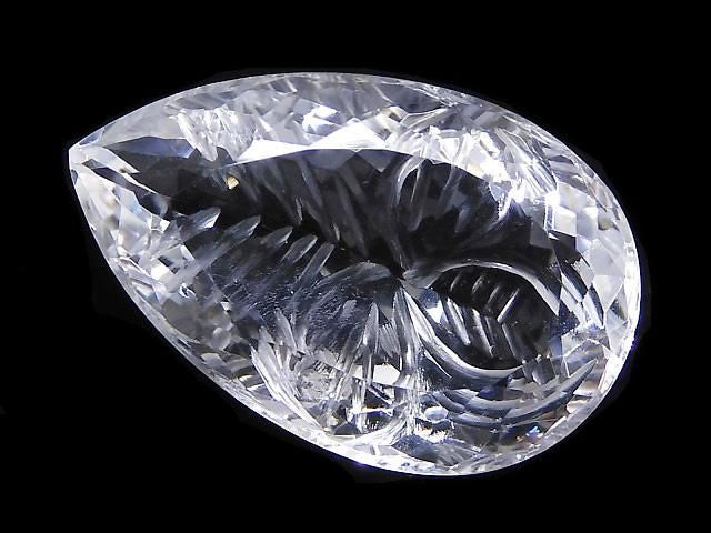 [Video][One of a kind] High Quality Crystal AAA Loose Stone Carved Faceted 1pc NO.7