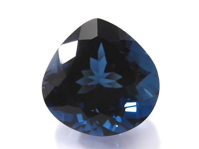[Video][One of a kind] High Quality London Blue Topaz AAA Loose Stone Faceted 1pc NO.10