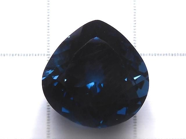 [Video][One of a kind] High Quality London Blue Topaz AAA Loose Stone Faceted 1pc NO.10