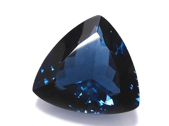 [Video][One of a kind] High Quality London Blue Topaz AAA Loose Stone Faceted 1pc NO.11