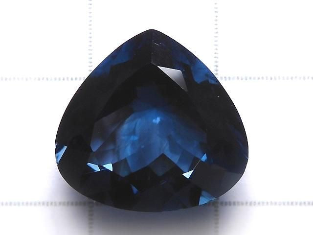[Video][One of a kind] High Quality London Blue Topaz AAA Loose Stone Faceted 1pc NO.15