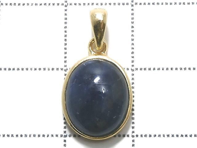 [Video][One of a kind] Sapphire AAA- Pendant 18KGP NO.55