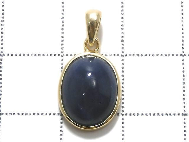 [Video][One of a kind] Sapphire AAA- Pendant 18KGP NO.58