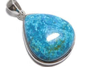 [Video][One of a kind] Chrysocolla AAA Pendant Silver925 NO.114