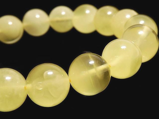 [Video][One of a kind] Baltic Amber Round 11mm Honey Color Bracelet NO.5