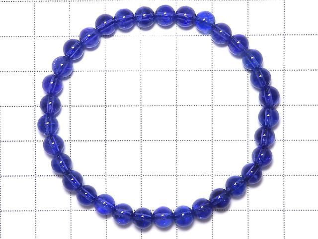 [Video][One of a kind] High Quality Tanzanite AAAAA Round 6mm Bracelet NO.202