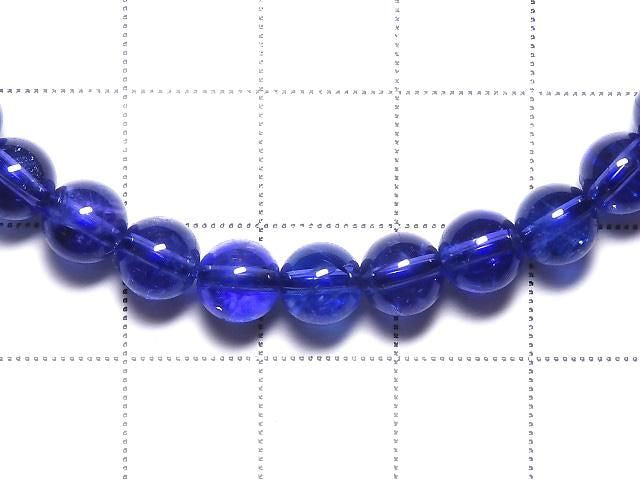 [Video][One of a kind] High Quality Tanzanite AAAAA Round 6mm Bracelet NO.203