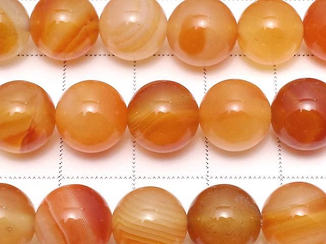 Mixed Carnelian Round 10mm 1strand beads (approx. 14 inches/35 cm)