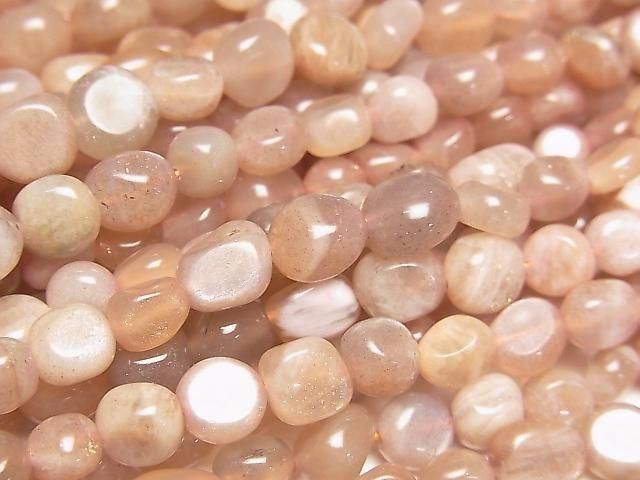 Orange Moonstone AA++ Small Size Nugget 1strand beads (approx. 15 inches/36 cm)
