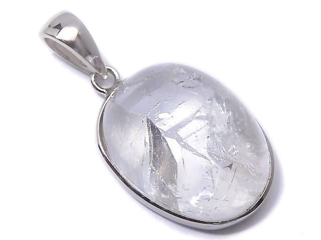 [Video][One of a kind] Crystal in Quartz Pendant Silver925 NO.2