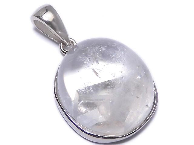 [Video][One of a kind] Crystal in Quartz Pendant Silver925 NO.4