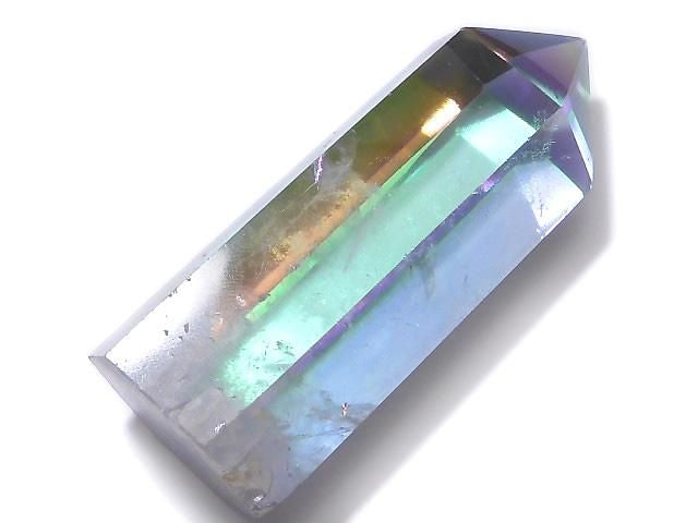 [Video][One of a kind] Crystal Polished Point (Hexagonal Prism) AB Coating 1pc NO.26