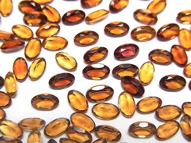 [Video] High Quality Madeira Citrine AAA Loose Stone Oval Faceted 5x3mm 10pcs
