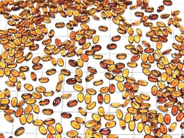 [Video] High Quality Madeira Citrine AAA Loose Stone Oval Faceted 5x3mm 10pcs
